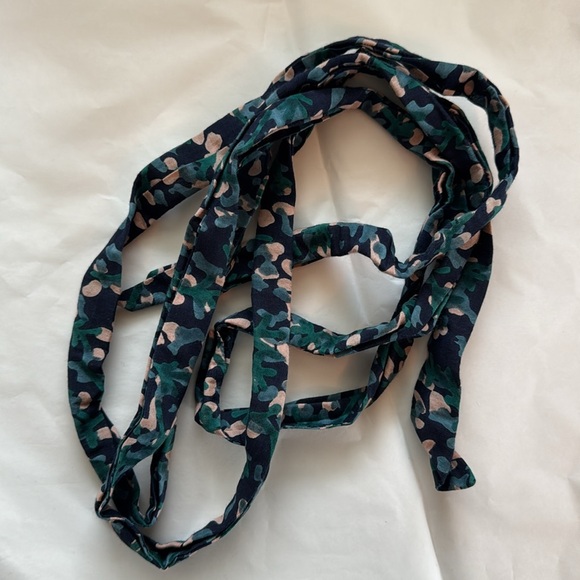 Floral Maxi Dress in Green and Pink - Picture 3 of 5